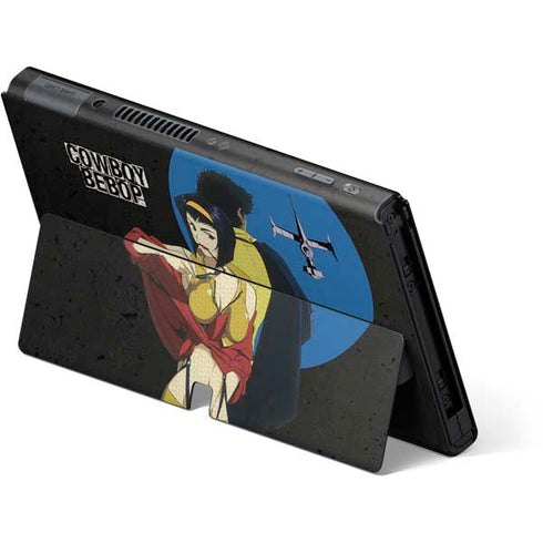 Cowboy Bebop Faye And Spike Nintendo Switch OLED (2021) Skin